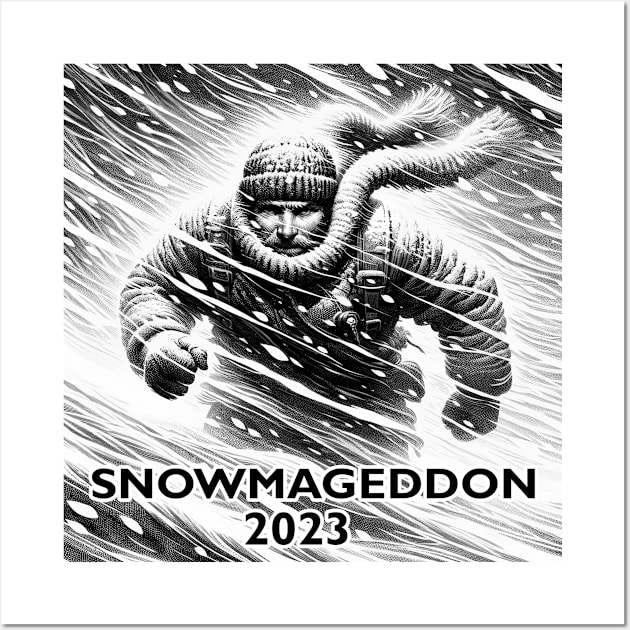 Snowmageddon 2023 Wall Art by MtWoodson